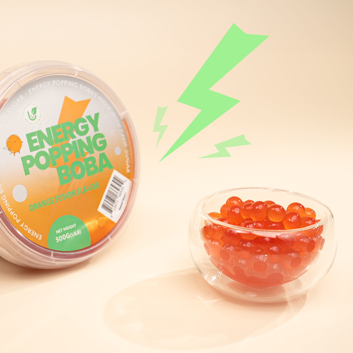 Popping Boba Variety Set: Original,Orange, Blackcurrant